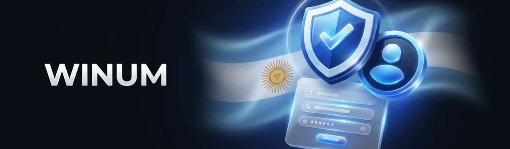 Registro rápido y verificación de cuenta en Winum Casino Argentina
